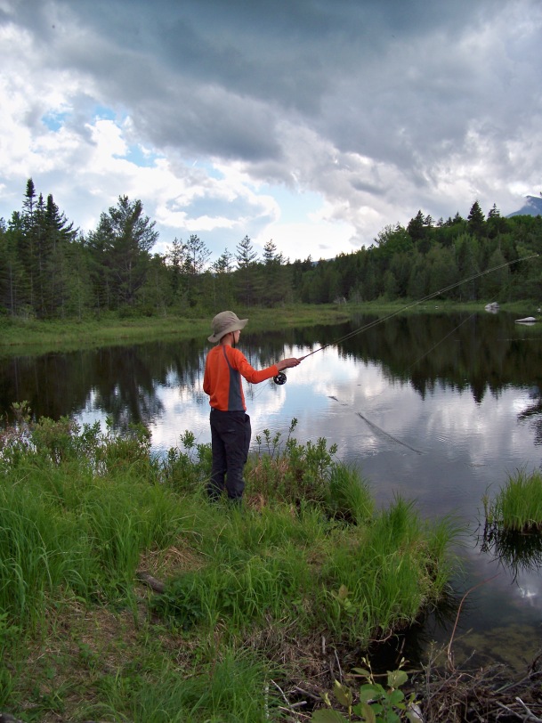 Backcountry Fly fishing Trips -- Northern Maine
